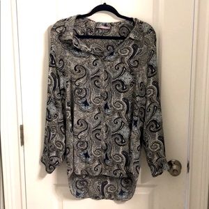 Calypso St Barth paisley silk blouse